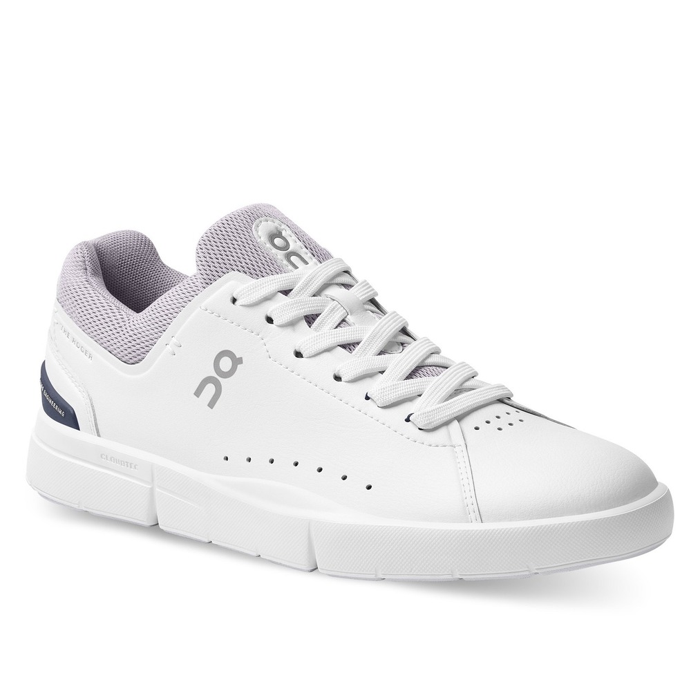 ON Running *Flawed* The Roger Advantage Lace Up Casual Sneaker White Size 10